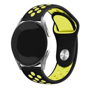 Beline Watch apyrankė 22mm Sport Silicone juodos spalvos/geltonos spalvos Box - Image 1