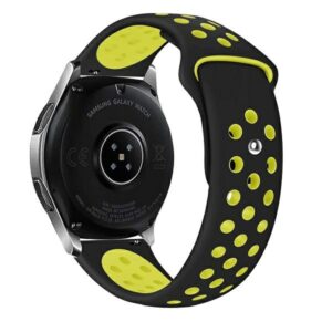 Beline Watch apyrankė 22mm Sport Silicone juodos spalvos/geltonos spalvos Box - Image 2