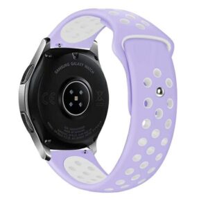 Beline apyrankė Watch 22mm Sport Silicone violetinės spalvos/baltos spalvos Box - Image 2