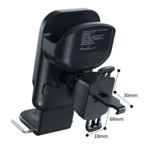 Beline car holder with inductive charging BLNWCH01 3in1 Smartphone/iWatch/Airpods - Image 7