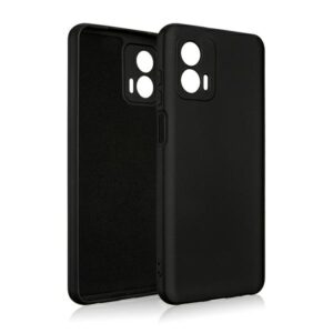 Beline Silicone Dėklas Motorola MOTO G73 juodos spalvos - Image 1