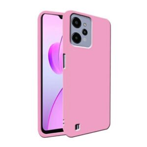 Beline Dėklas Candy Realme C31 Light rožinės spalvos