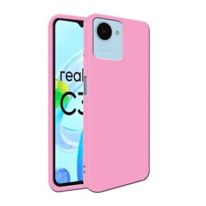 Beline Dėklas Candy Realme C30 Light rožinės spalvos