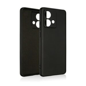 Beline Silicone Dėklas Motorola Moto Edge 40 Neo juodos spalvos