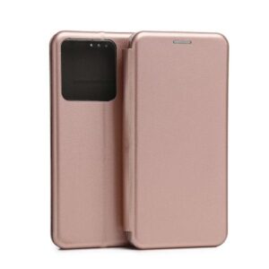 Beline Dėklas Book Magnetic Xiaomi Redmi Note 13 5G rose gold