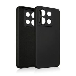 Beline Silicone Dėklas Poco X6 juodos spalvos