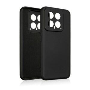 Beline Silicone Dėklas Xiaomi 14 juodos spalvos