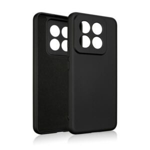 Beline Dėklas Silicone Xiaomi 14 Pro juodos spalvos