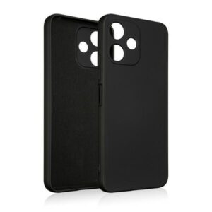 Beline Silicone Dėklas Xiaomi Redmi 12 juodos spalvos
