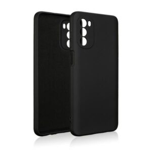 Beline Silicone Dėklas Motorola MOTO G52 juodos spalvos
