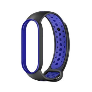 Beline Design Mi Band 7/6/5 apyrankė juodos spalvos-blue - Image 2