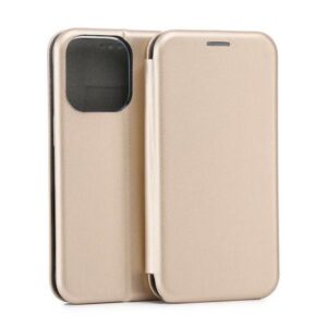 Beline Book Magnetic Apple iPhone 16 Pro 6.3" Dėklas Gold
