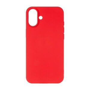Beline Dėklas Silicone Apple iPhone 16 6.1" raudono spalvos - Image 2