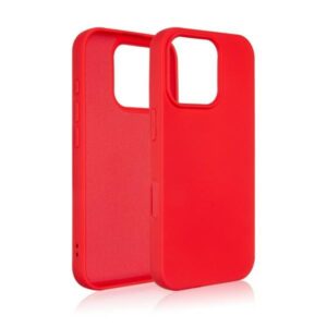 Beline Dėklas Silicone Apple iPhone 16 Pro 6.3" raudonos spalvos