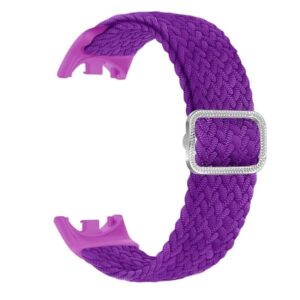 Beline Mi Band 10/9/8 Nylon apyrankė violetinės spalvos - Image 1