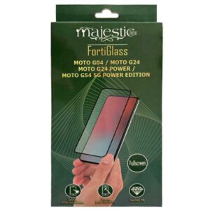 MajesticLine Apsauginis stiklas Moto G04 /G24/G24 Power box - Image 3