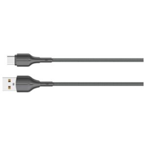 Beline Kabelis 25W USB-A/USB-C 2m juodos spalvos BLNCBC02 - Image 2