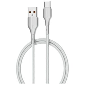 Beline Kabelis 25W USB-A/USB-C 2m baltos spalvos BLNCWC02