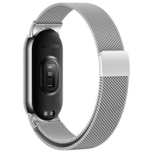 Beline Mi Band 10/9/8 Magnetic apyrankė sidabro spalvos - Image 1