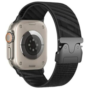 Beline Apple Watch Oblique apyrankė 42/44/45/49mm juodos spalvos - Image 1