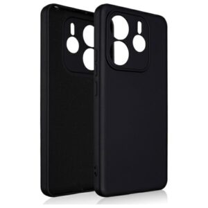 Beline Silicone Dėklas Xiaomi Redmi Note 14 5G juodos spalvos