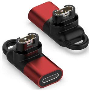 Beline Lightning Adapter for Charging Garmin Watches red - Image 2