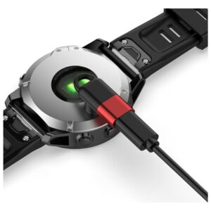 Beline Lightning Adapter for Charging Garmin Watches red - Image 4
