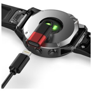 Beline Lightning Adapter for Charging Garmin Watches red - Image 5