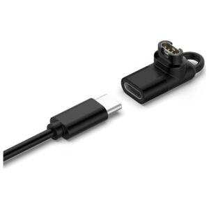 Adapteris USB-C Beline for Charging Garmin Watches black - Image 3