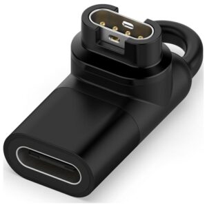 Adapteris USB-C Beline for Charging Garmin Watches black - Image 1