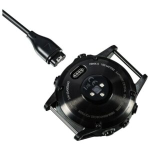Kabelis USB-A Beline for Charging Garmin Watches 1m juodos spalvos - Image 2