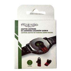 Adapter Lightning MajesticLine for Charging Garmin Watches red - Image 7