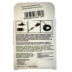 Adapter Lightning MajesticLine for Charging Garmin Watches red - Image 8