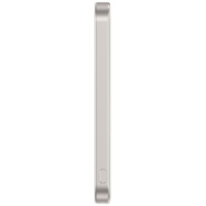 Mini Powerbank Cellline MagSafe 5000mAh Qi2 15W CL-MBP-02 pilkos spalvos / titanium Magnetic wireless mini pow - Image 6