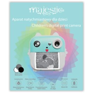 Instant camera for children MajesticLine blue - Image 9