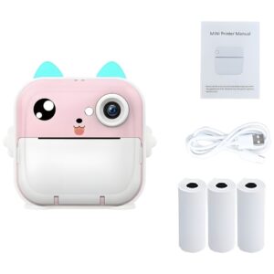 Instant camera for children MajesticLine rožinės spalvos - Image 8