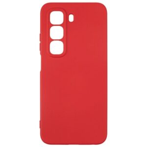 Dėklas Beline Silicone Infinix Hot 50 raudonos spalvos - Image 3
