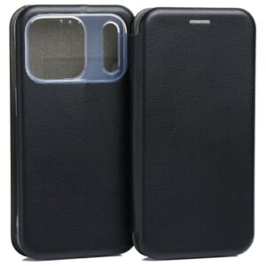 Dėklas Beline Book Magnetic Apple iPhone 17 Pro juodos spalvos