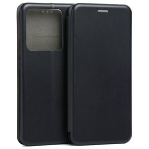 Dėklas Beline Book Magnetic Poco M7 Pro juodos spalvos