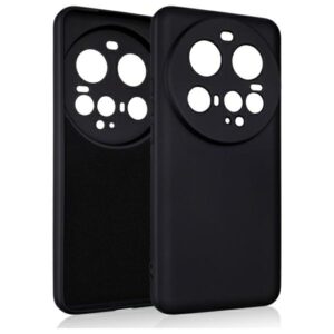 Dėklas Beline Silicone Xiaomi 15 Ultra juodos spalvos