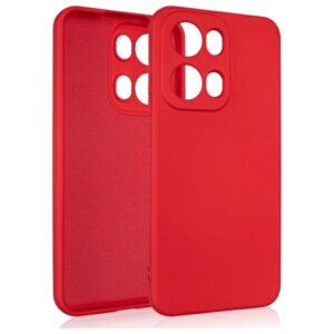 Dėklas Beline Silicone Oppo Reno 13 Pro red