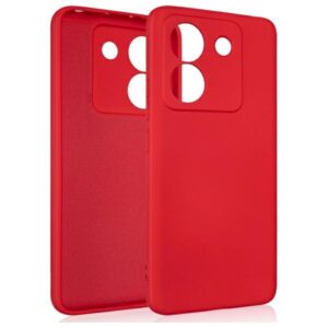 Dėklas Beline Silicone Poco M7 Pro red