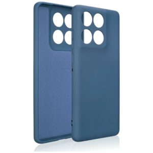Dėklas Beline Silicone skirtas Motorola Edge 60 mėlynos spalvos