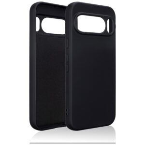 Dėklas Beline Silicone skirtas Google Pixel 10 Pro juodos spalvos
