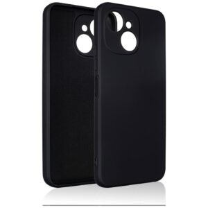 Dėklas Beline Silicone Tecno Spark 40C juodos spalvos