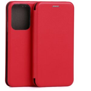 Dėklas Beline Book Magnetic Oppo Reno 14F red