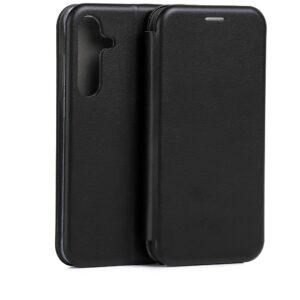 Dėklas Beline Book Magnetic Samsung Galaxy S25 FE juodos spalvos