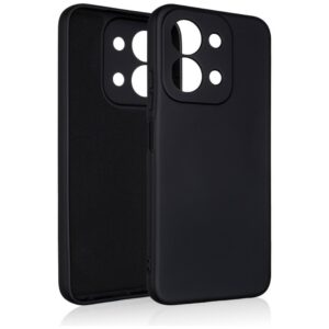 Dėklas Beline Silicone Redmi 15C juodos spalvos
