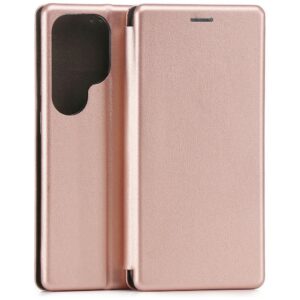 Dėklas Beline Book Magnetic Samsung Galaxy S26 Ultra rose-gold