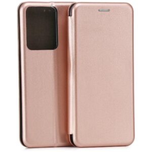 Dėklas Beline Book Magnetic Realme 14T rose-gold
